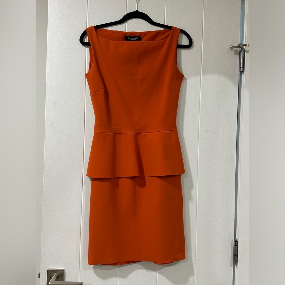 Chiara Boni La Petite Robe Peplum Dress 42